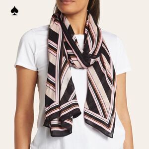 NWT KATE SPADE colorful oblong scarf